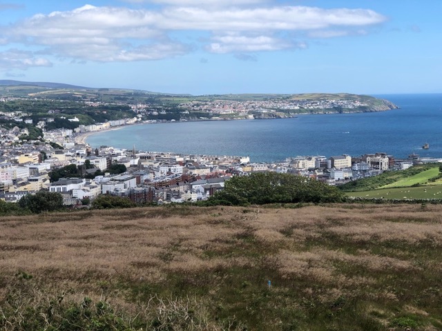 The view over Carnane from BlueWave;s new site.